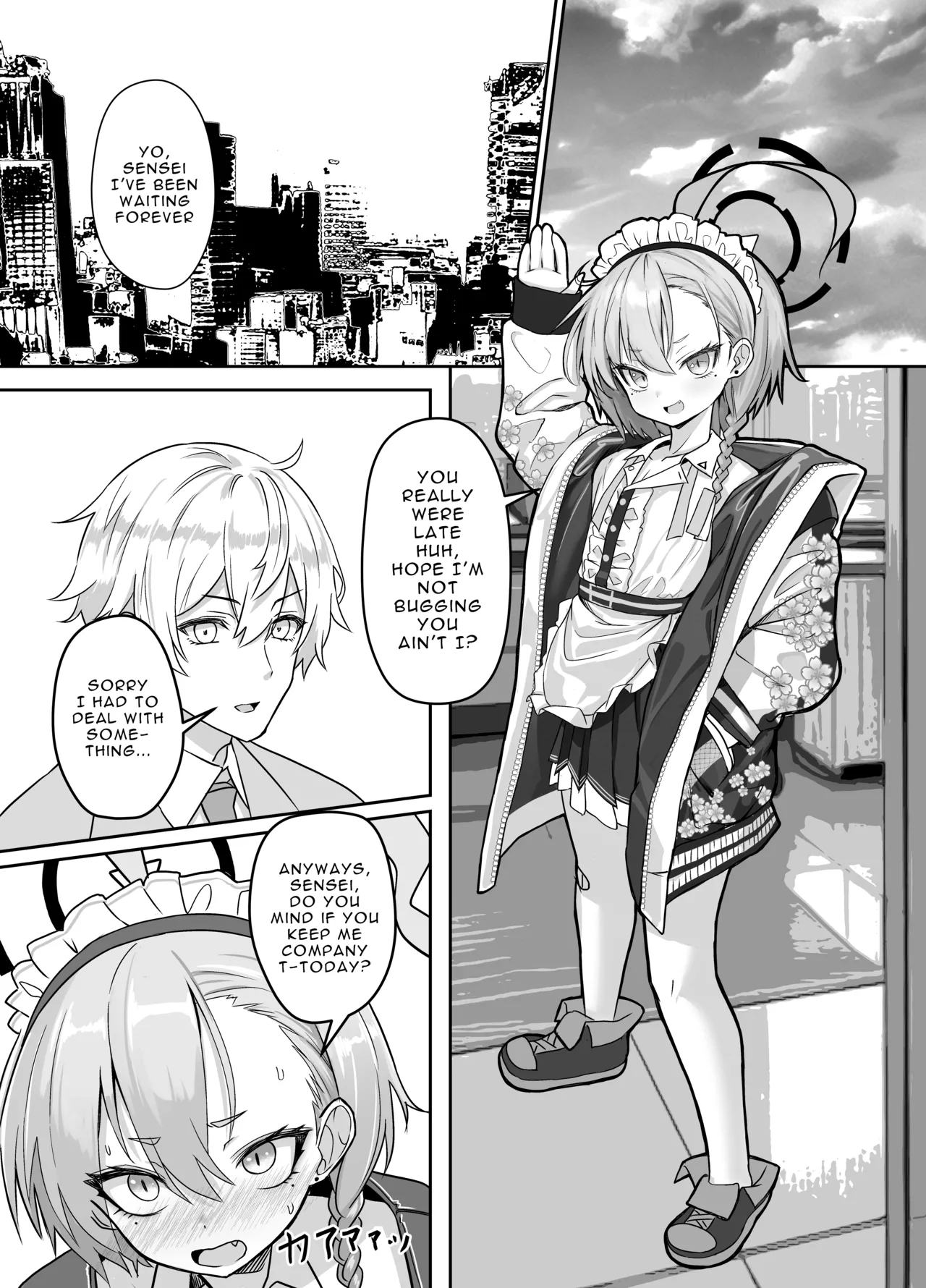 Hentai Manga Comic-A Book Where Even Though Neru Gets Angry She Still Listens to What Sensei Says-Read-2